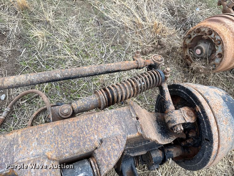 image for item DZ5162 (4) steerable tag axles