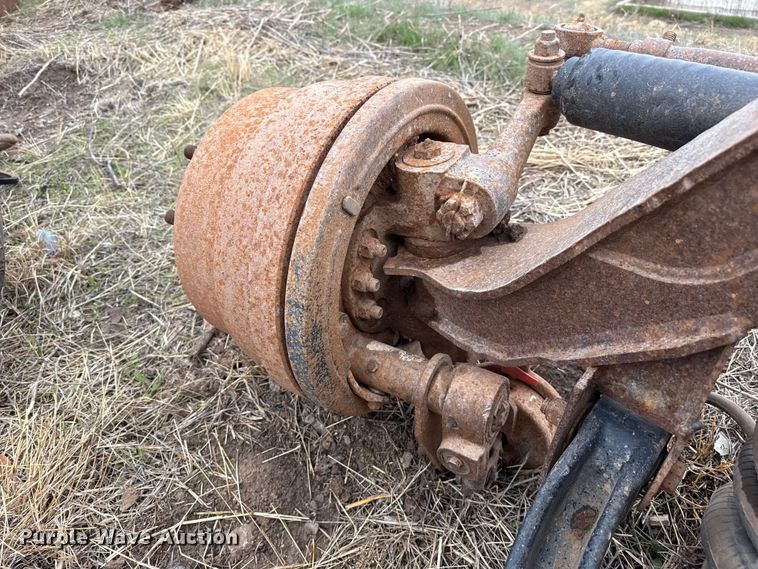 image for item DZ5162 (4) steerable tag axles