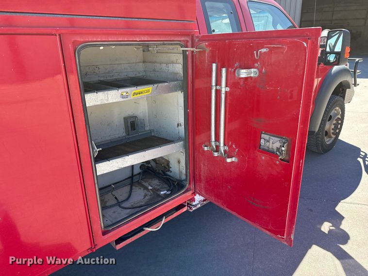 image for item DZ5187 2015 Ford F550 Ext. cab bucket truck