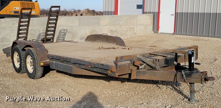 image for item EA2837 1999 LOAD TRAIL equipment trailer