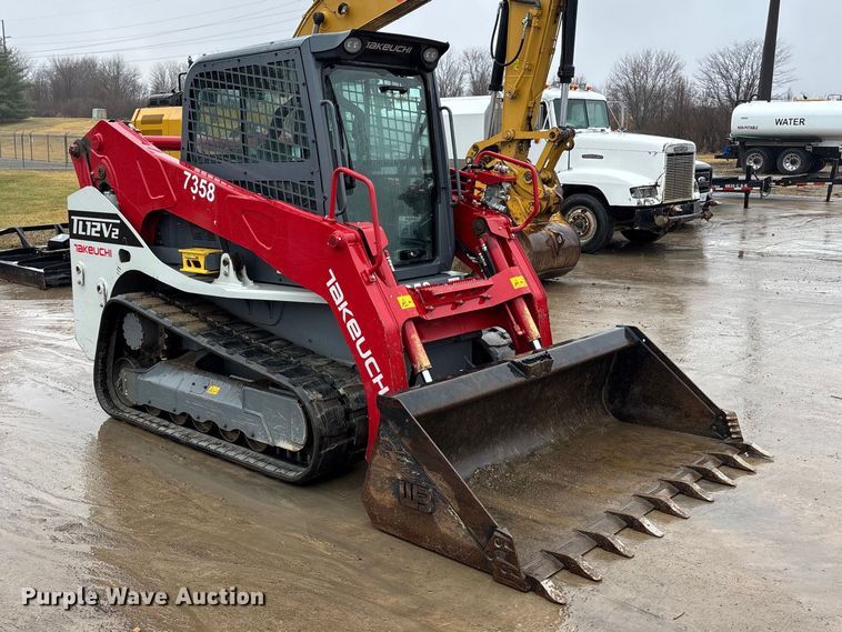 image for item EA4481 2022 Takeuchi TL12V2 tracked skid steer loader