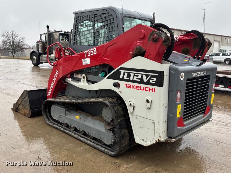 image for item EA4481 2022 Takeuchi TL12V2 tracked skid steer loader