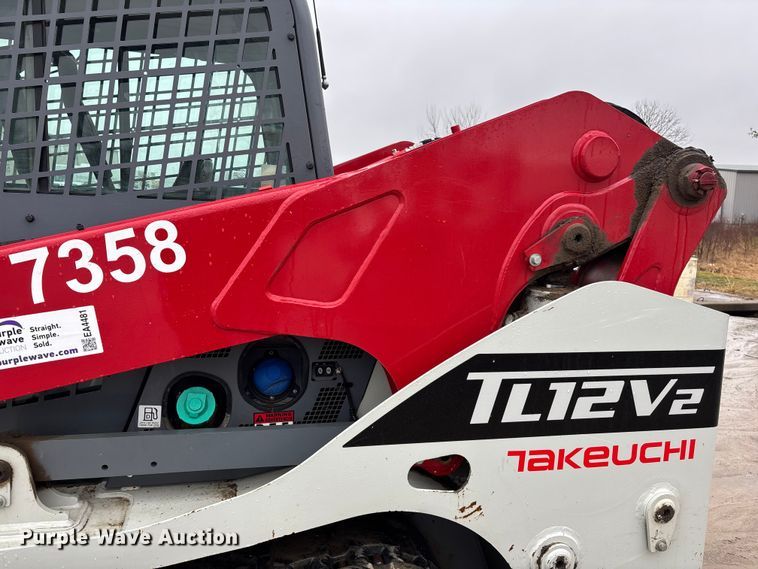 image for item EA4481 2022 Takeuchi TL12V2 tracked skid steer loader