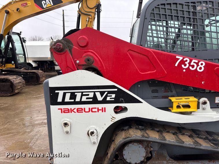 image for item EA4481 2022 Takeuchi TL12V2 tracked skid steer loader