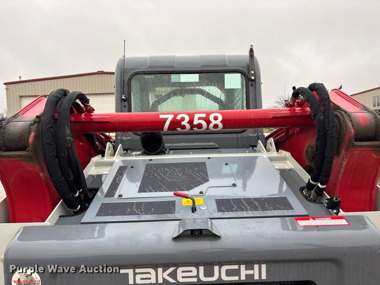 image for item EA4481 2022 Takeuchi TL12V2 tracked skid steer loader