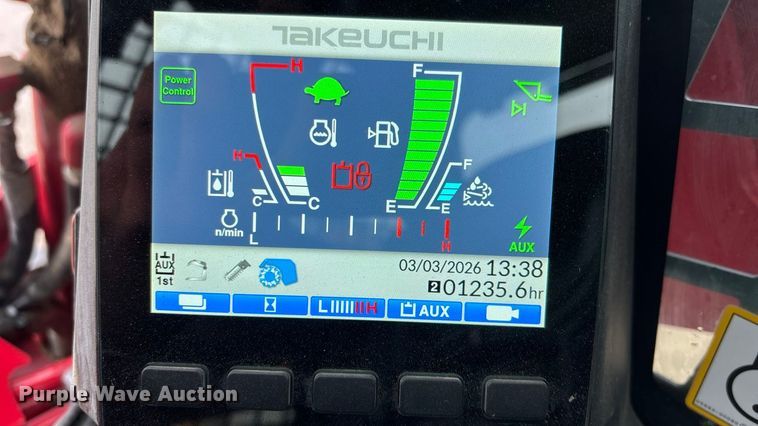 image for item EA4481 2022 Takeuchi TL12V2 tracked skid steer loader