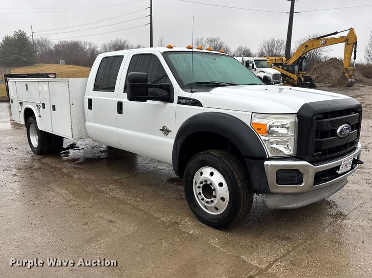 image for item EA4485 2012 Ford F550 utility / service truck
