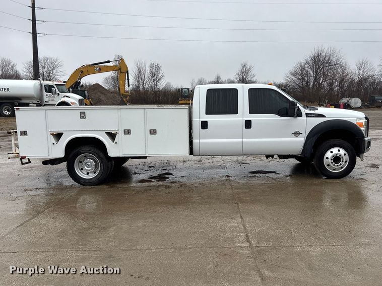 image for item EA4485 2012 Ford F550 utility / service truck