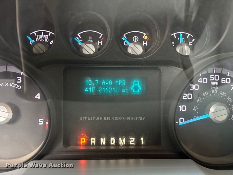 image for item EA4485 2012 Ford F550 utility / service truck