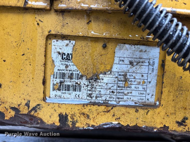 image for item EA4489 Caterpillar excavator quick attach