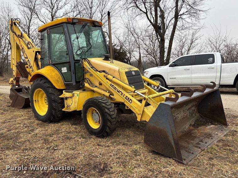 image for item EA4494 2000 New Holland 675E backhoe
