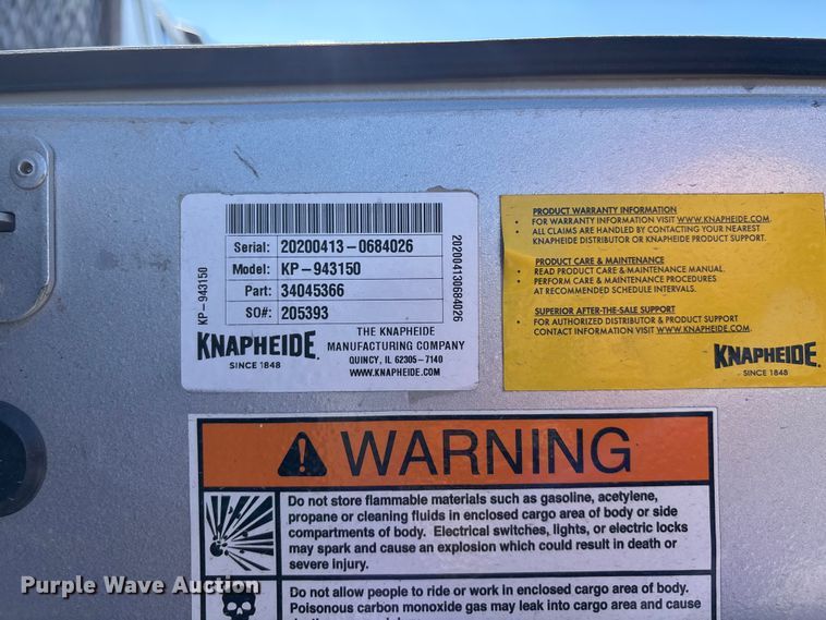 image for item EA4524 2007 International MA025 utility / service truck