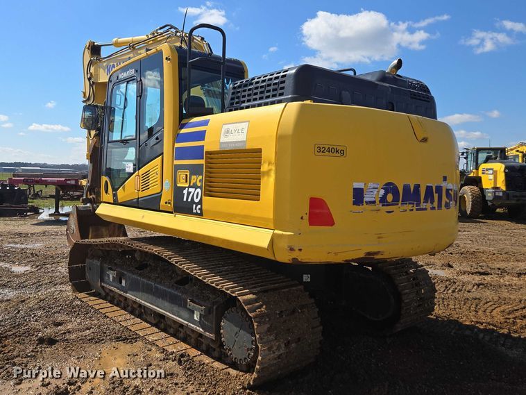 image for item EA5447 2021 Komatsu PC170LC-11 excavator