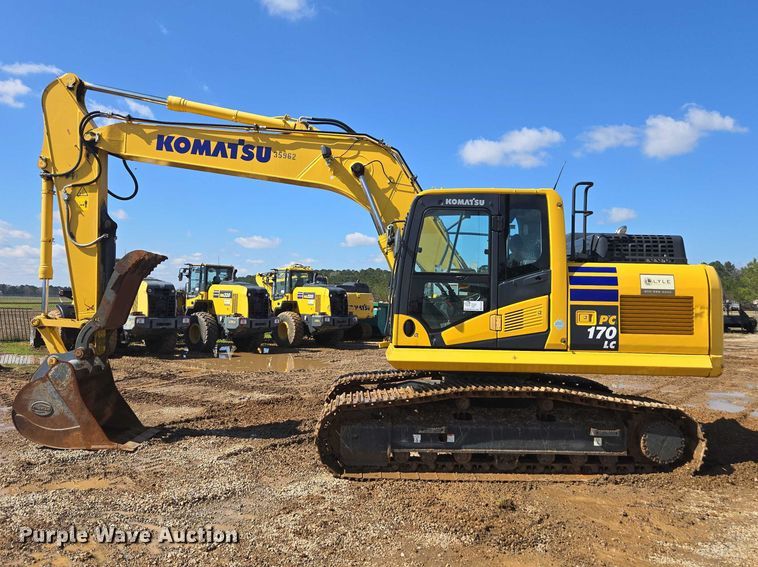 image for item EA5447 2021 Komatsu PC170LC-11 excavator