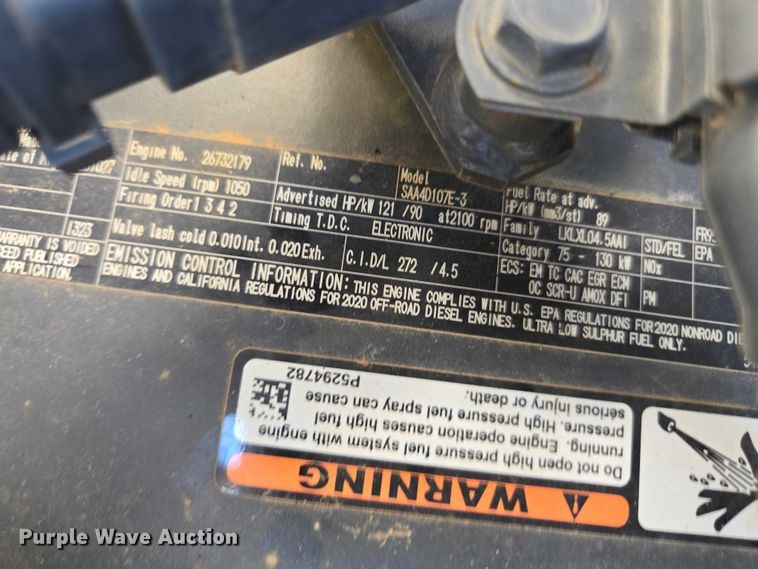 image for item EA5447 2021 Komatsu PC170LC-11 excavator