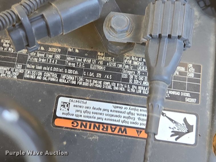 image for item EA5447 2021 Komatsu PC170LC-11 excavator