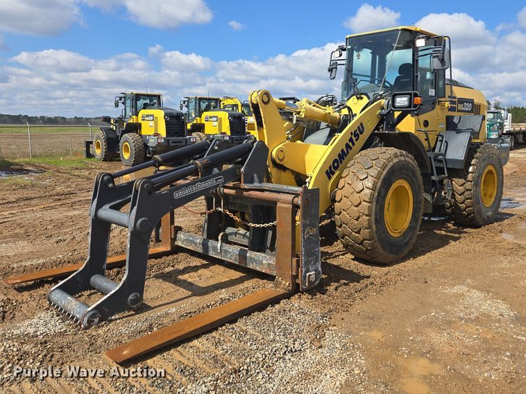 image for item EA5448 2021 Komatsu W320-8 wheel loader