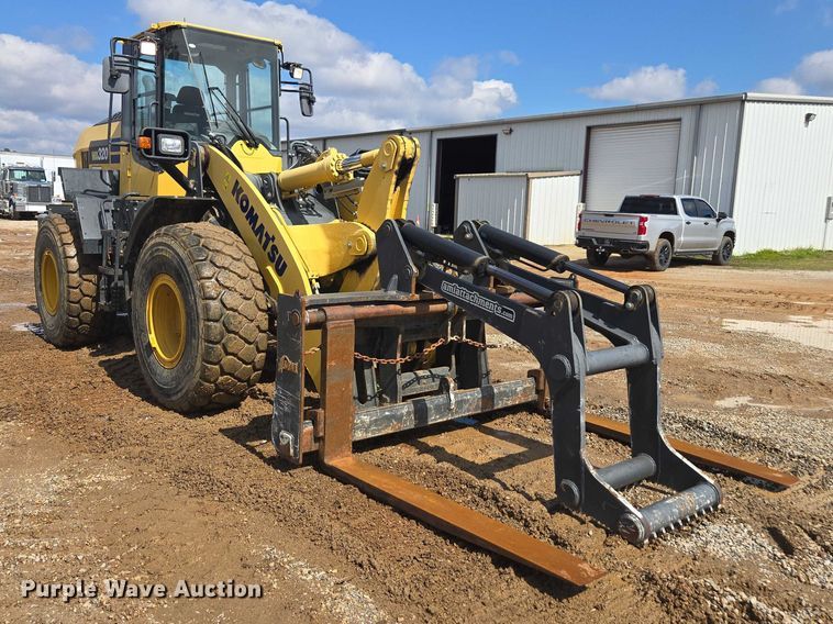 image for item EA5448 2021 Komatsu W320-8 wheel loader