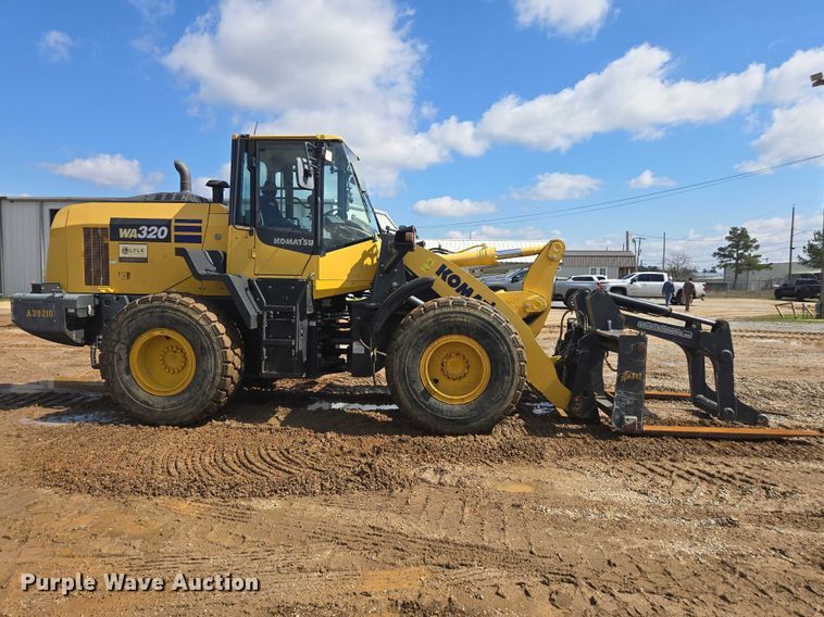 image for item EA5448 2021 Komatsu W320-8 wheel loader
