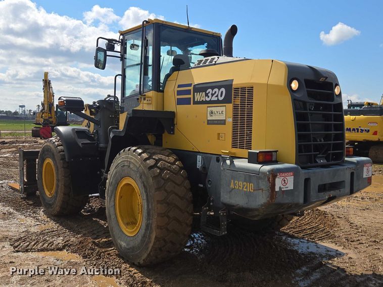 image for item EA5448 2021 Komatsu W320-8 wheel loader