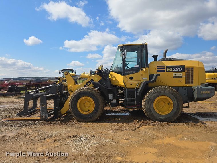 image for item EA5448 2021 Komatsu W320-8 wheel loader
