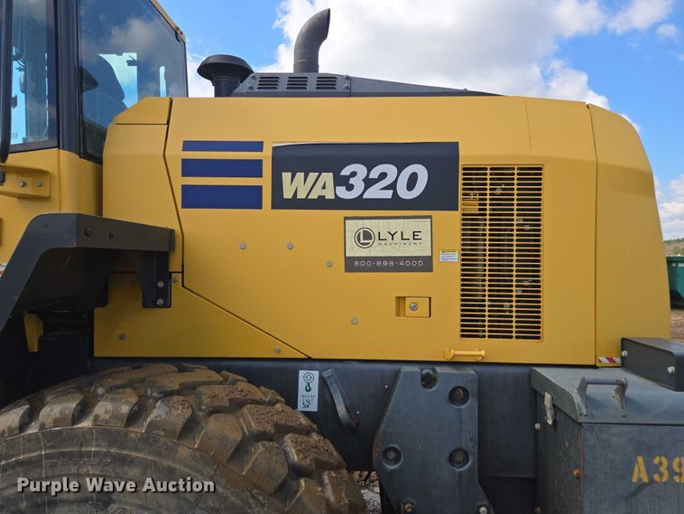 image for item EA5448 2021 Komatsu W320-8 wheel loader