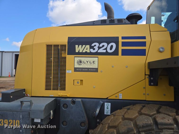 image for item EA5448 2021 Komatsu W320-8 wheel loader