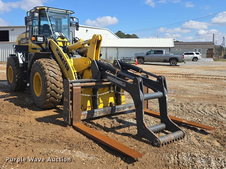 image for item EA5449 2021 Komatsu WA320-8 wheel loader