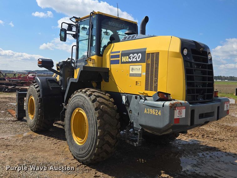 image for item EA5449 2021 Komatsu WA320-8 wheel loader