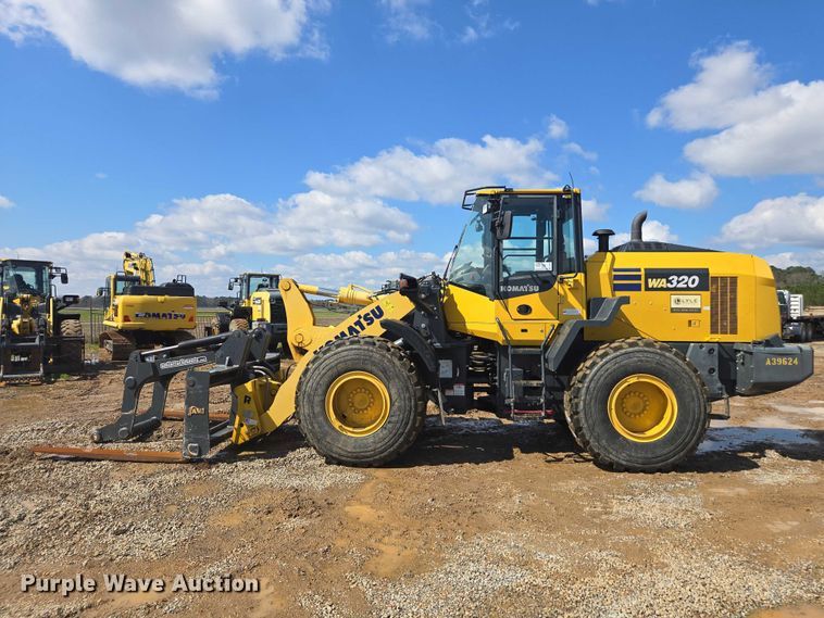image for item EA5449 2021 Komatsu WA320-8 wheel loader