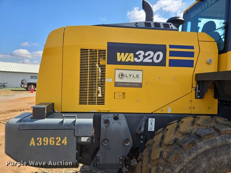 image for item EA5449 2021 Komatsu WA320-8 wheel loader