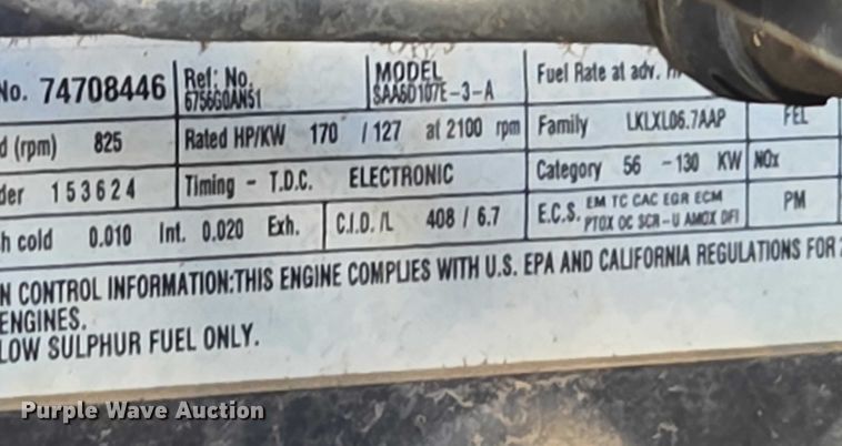 image for item EA5449 2021 Komatsu WA320-8 wheel loader