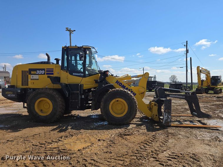 image for item EA5450 2022 Komatsu WA320-8 wheel loader
