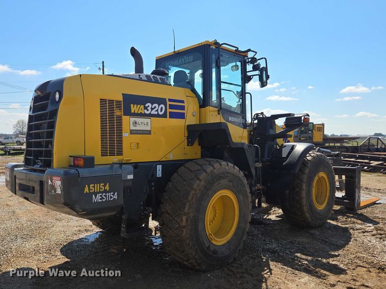 image for item EA5450 2022 Komatsu WA320-8 wheel loader