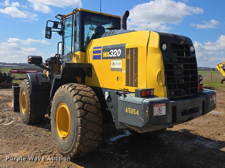 image for item EA5450 2022 Komatsu WA320-8 wheel loader