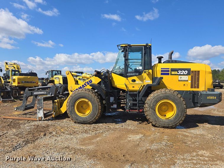 image for item EA5450 2022 Komatsu WA320-8 wheel loader
