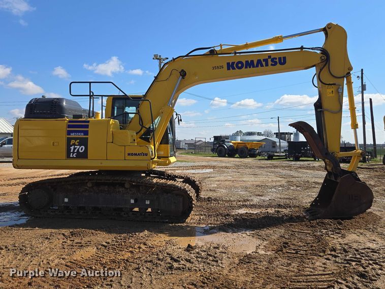 image for item EA5451 2021 Komatsu PC170LC-11 excavator