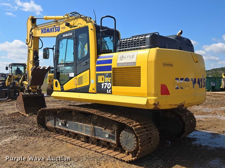 image for item EA5451 2021 Komatsu PC170LC-11 excavator