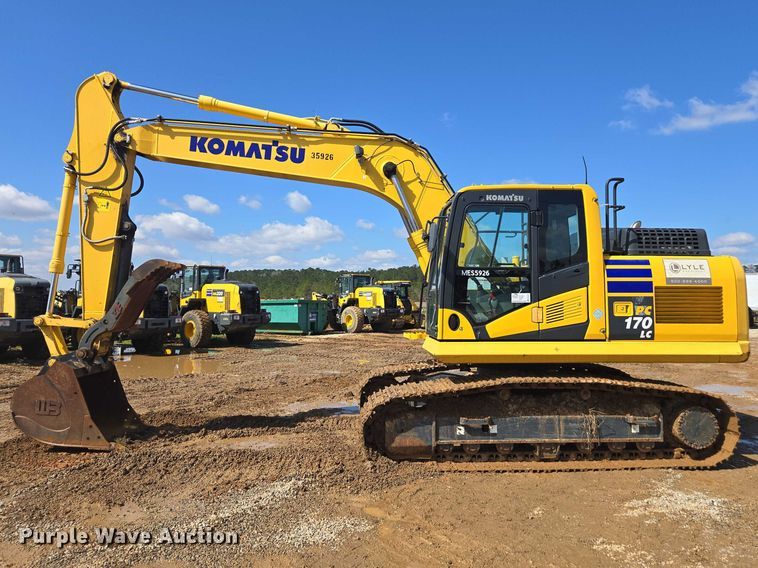 image for item EA5451 2021 Komatsu PC170LC-11 excavator