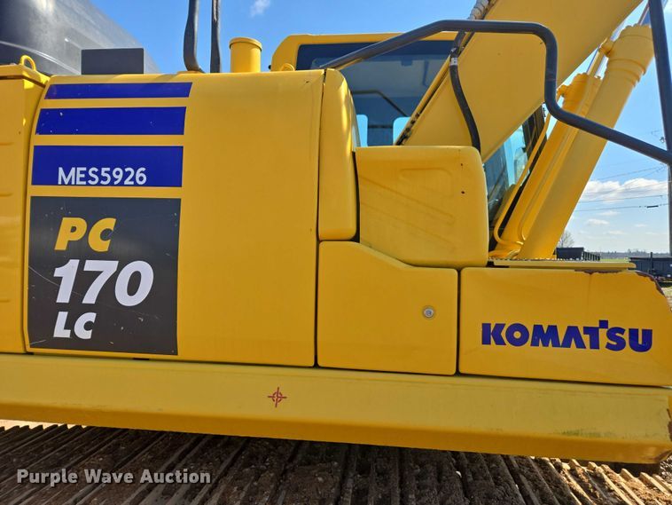 image for item EA5451 2021 Komatsu PC170LC-11 excavator