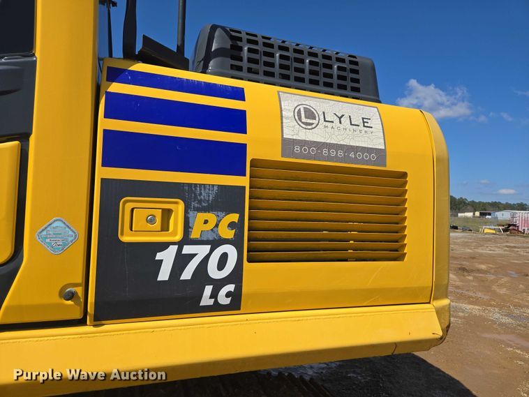 image for item EA5451 2021 Komatsu PC170LC-11 excavator