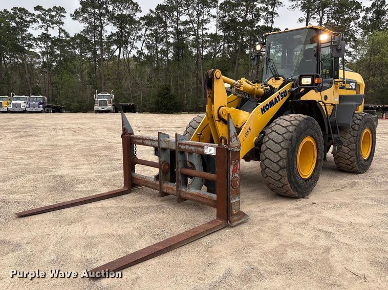 image for item EA7228 2019 Komatsu WA270 wheel loader