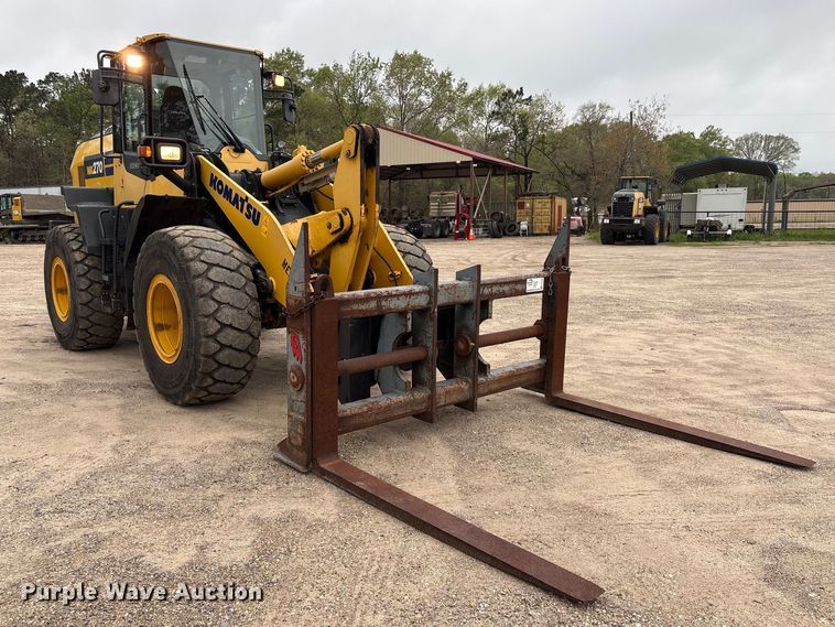 image for item EA7228 2019 Komatsu WA270 wheel loader