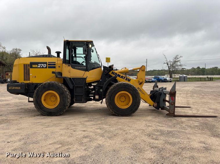 image for item EA7228 2019 Komatsu WA270 wheel loader