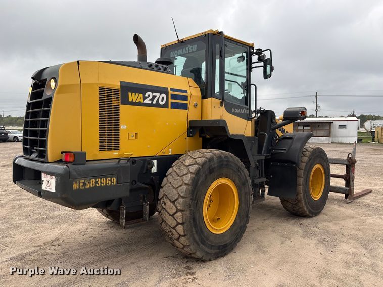 image for item EA7228 2019 Komatsu WA270 wheel loader
