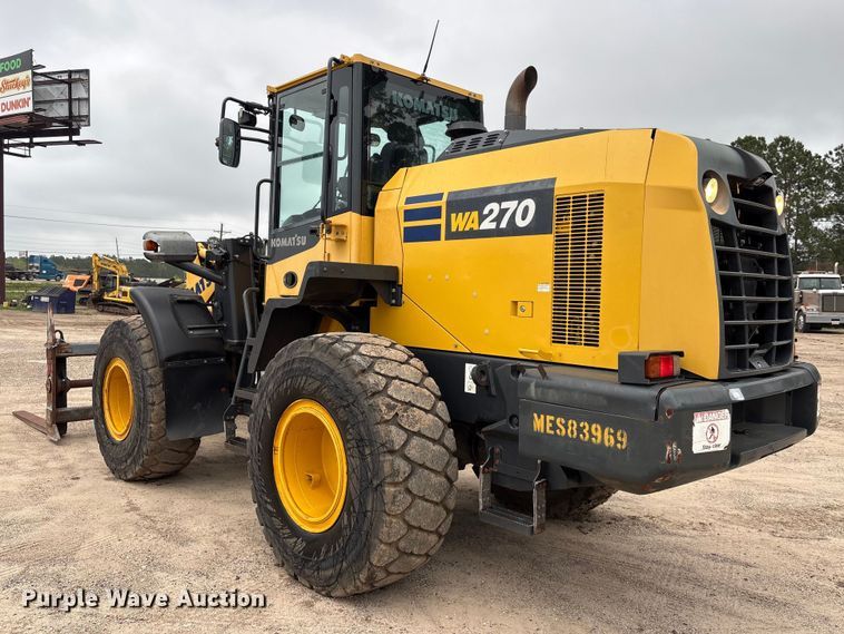 image for item EA7228 2019 Komatsu WA270 wheel loader