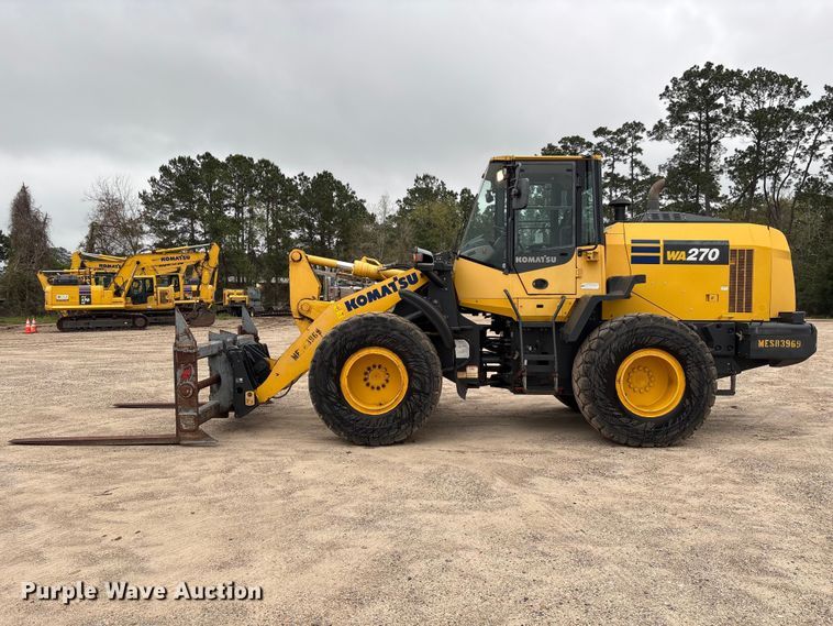 image for item EA7228 2019 Komatsu WA270 wheel loader