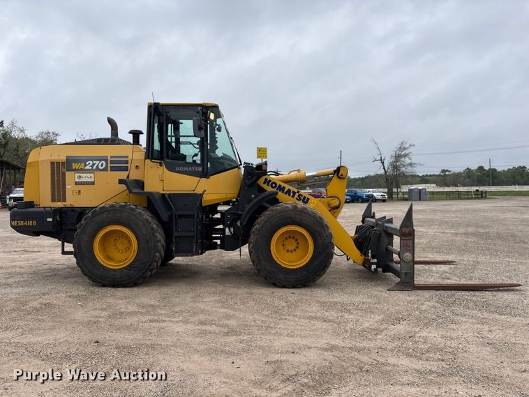 image for item EA7229 2019 Komatsu WA270 wheel loader