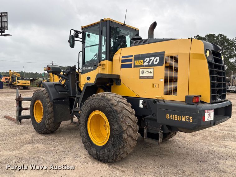 image for item EA7229 2019 Komatsu WA270 wheel loader