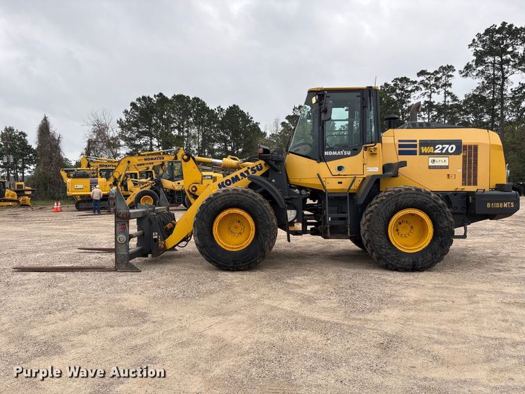 image for item EA7229 2019 Komatsu WA270 wheel loader